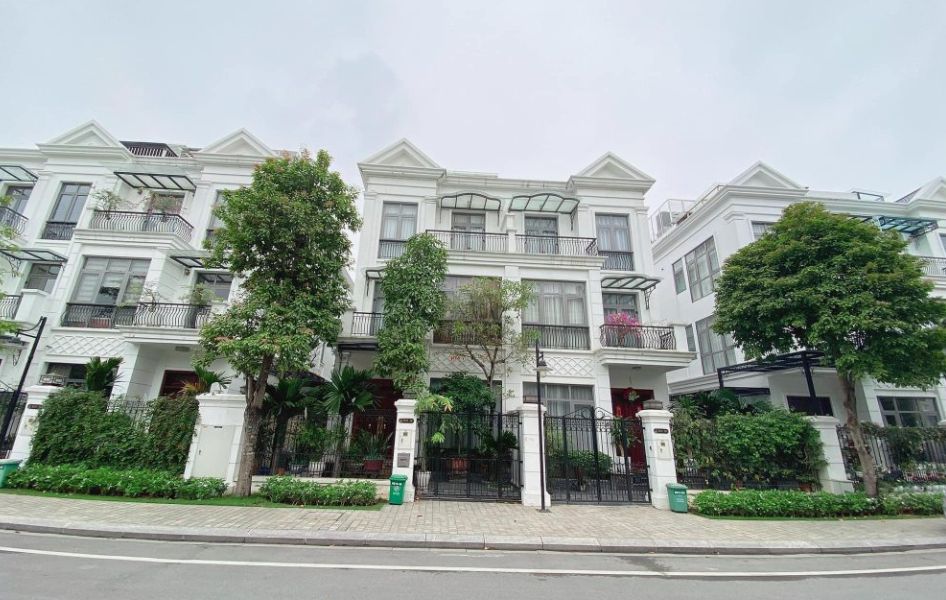 Cần bán biệt thự song lập The Times Avenue Vinhomes Global Gate, hướng Tây Bắc, DT 176m2